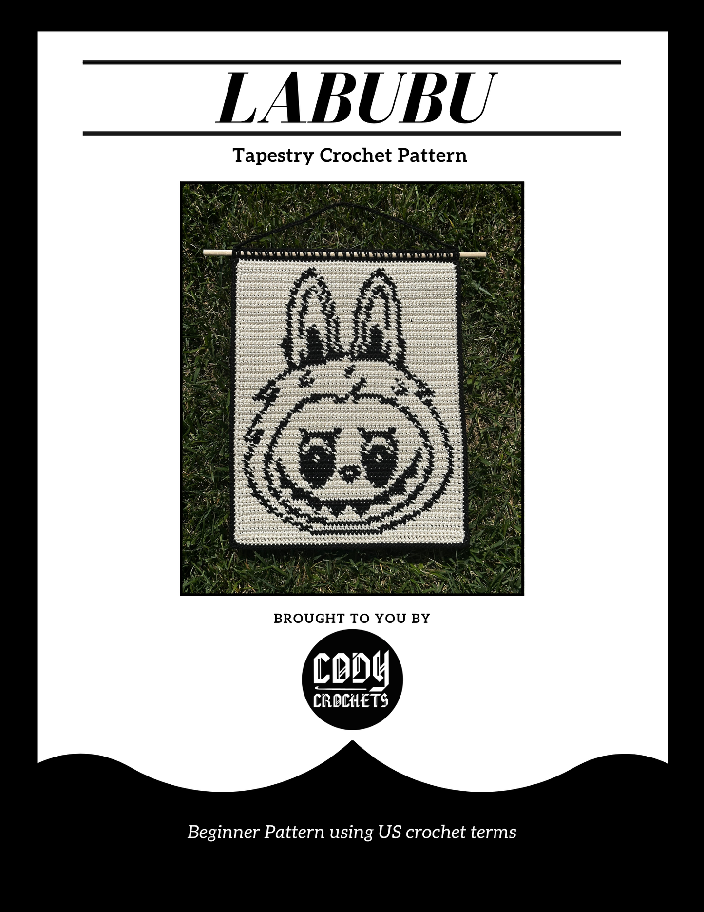 Labubu Crochet Tapestry Pattern