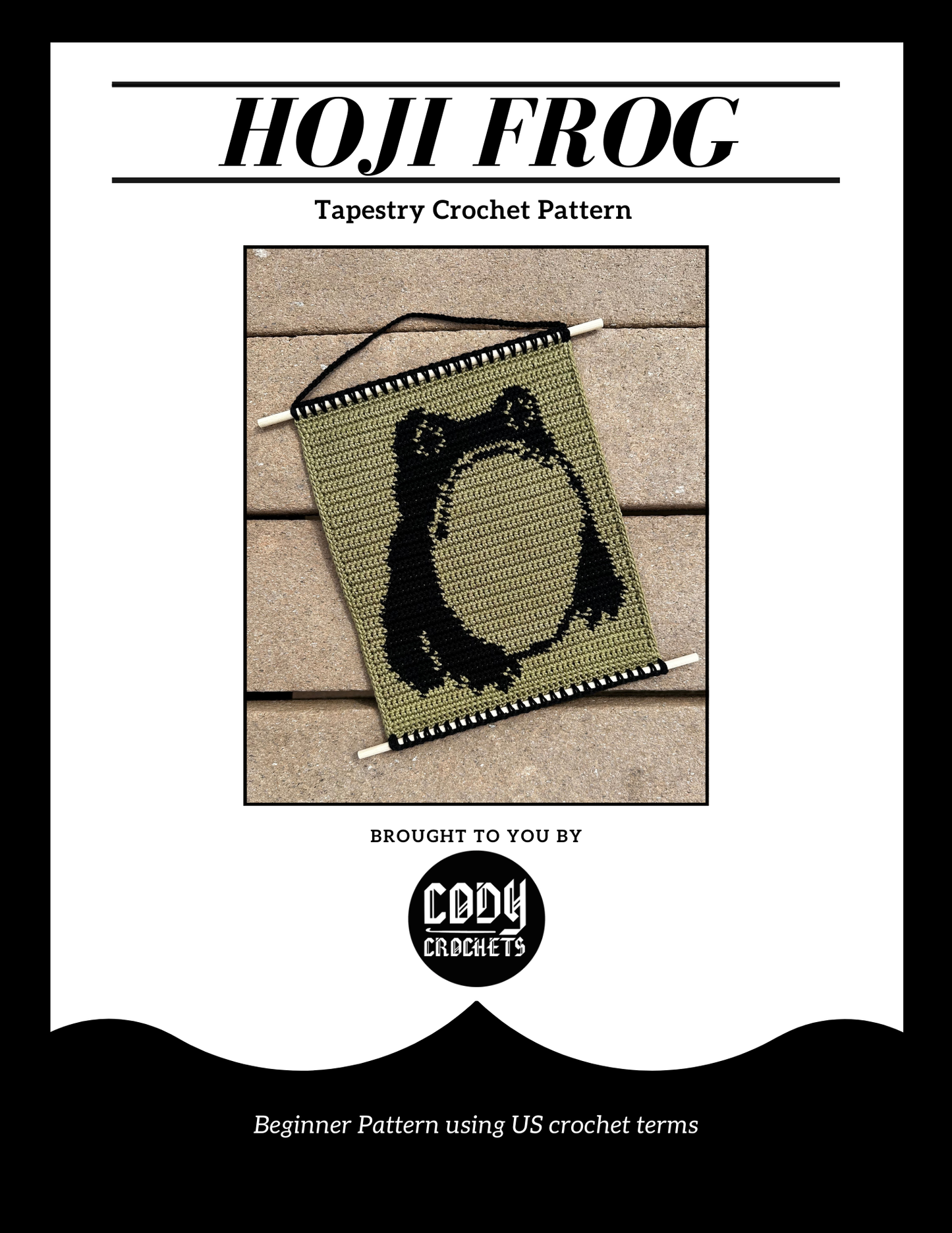 Hoji Frog Crochet Tapestry Pattern