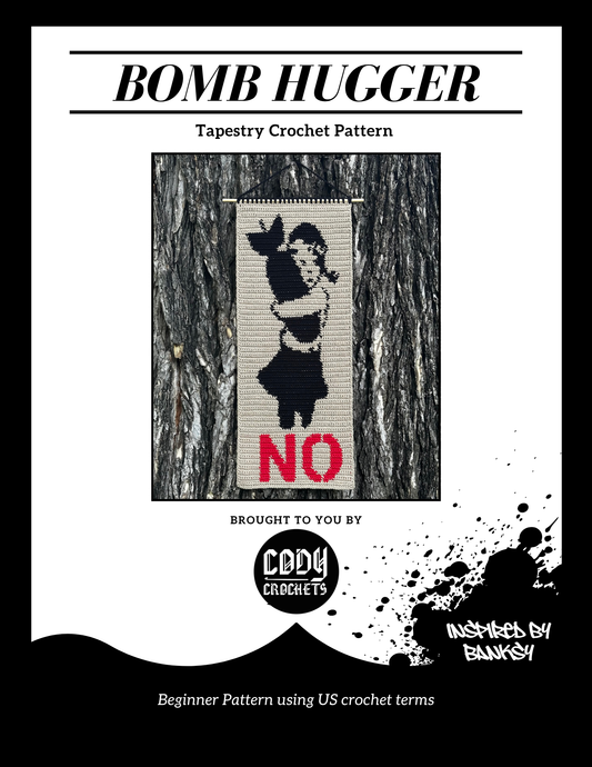 Bomb Hugger Tapestry Pattern