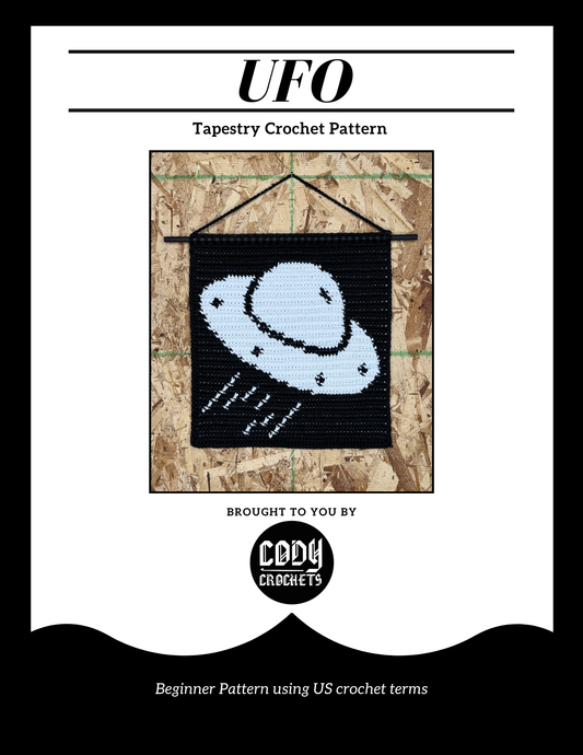 UFO Tapestry Pattern