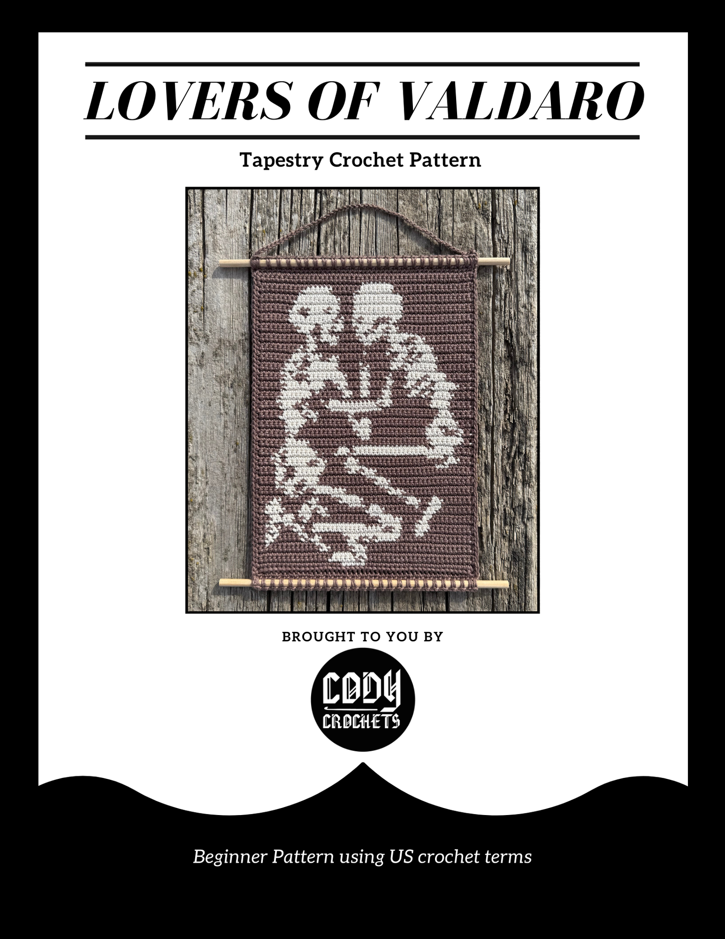 Lovers of Valdaro Crochet Tapestry Pattern