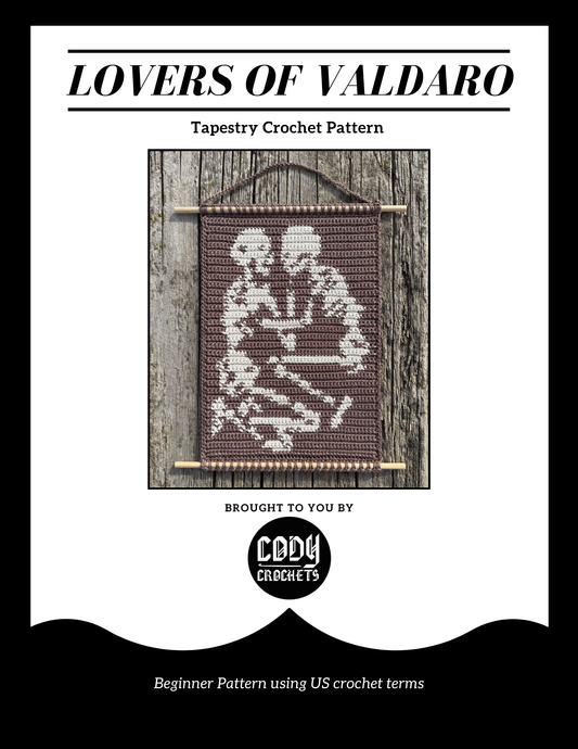 Lovers of Valdaro Crochet Tapestry Pattern